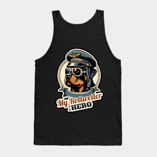 Pilot Rottweiler Tank Top